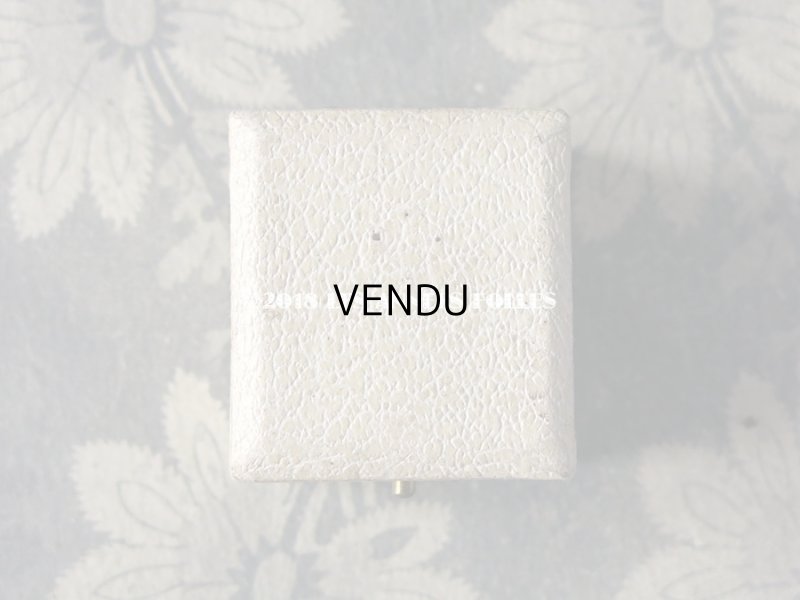 画像7: アンティーク ジュエリーボックス オフホワイト リングボックス