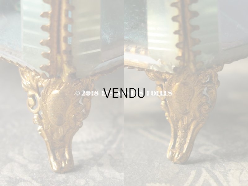 画像12: 19世紀 アンティーク ジュエリーボックス　ロカイユ装飾の脚