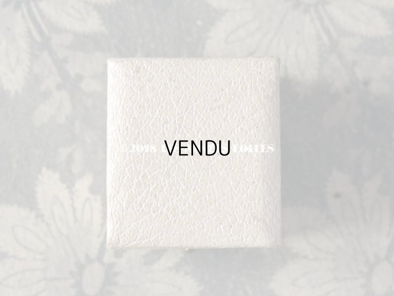 画像6: アンティーク ジュエリーボックス オフホワイト リングボックス