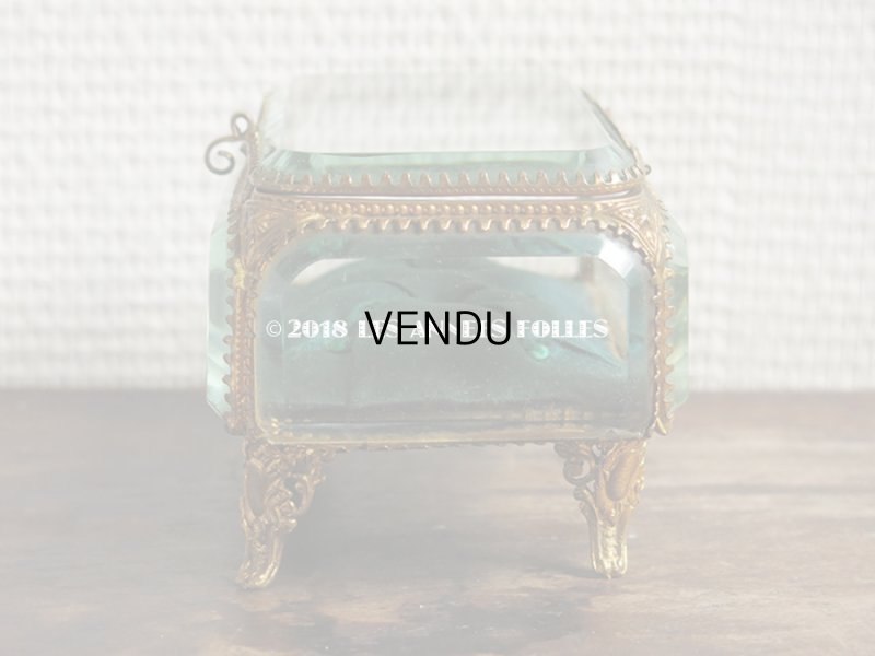 画像5: 19世紀 アンティーク ジュエリーボックス　ロカイユ装飾の脚