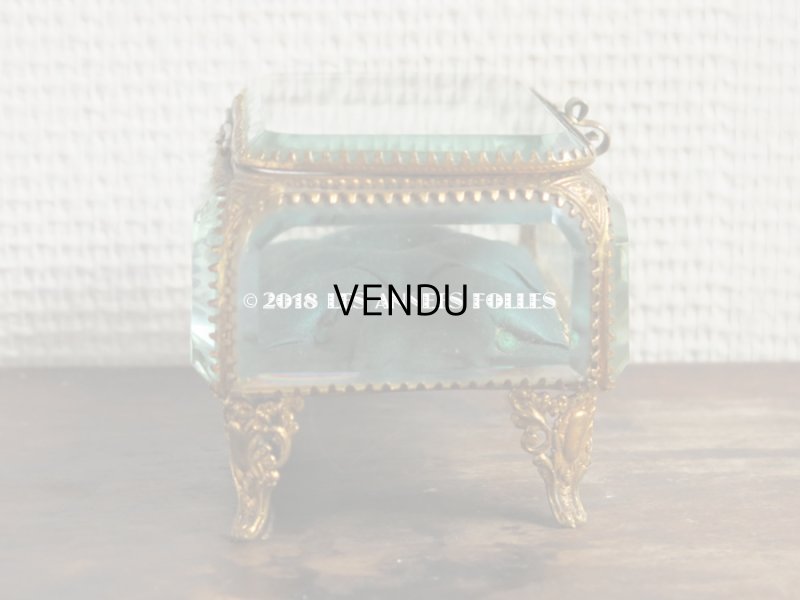 画像6: 19世紀 アンティーク ジュエリーボックス　ロカイユ装飾の脚