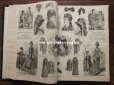 画像18: 1878年 アンティーク 本 版画付き モード新聞 1年分 ファッションプレートブック　LA MODE ILLUSTREE