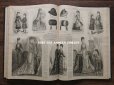 画像17: 1878年 アンティーク 本 版画付き モード新聞 1年分 ファッションプレートブック　LA MODE ILLUSTREE