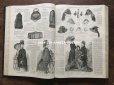 画像12: 1878年 アンティーク 本 版画付き モード新聞 1年分 ファッションプレートブック　LA MODE ILLUSTREE