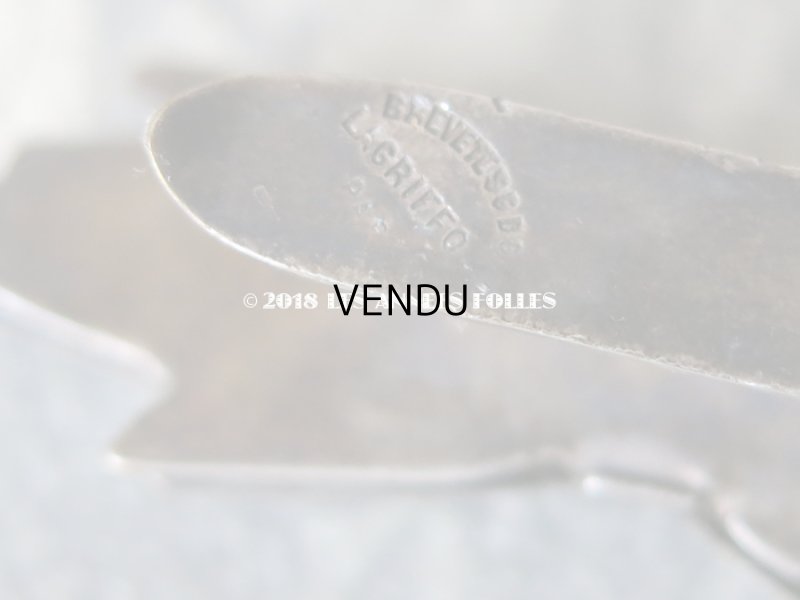 画像6:  アンティーク フック型 とても小さなペーパークリップ シャトレーヌ CHATELAINE