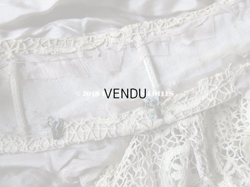 画像17: 1900年代 アンティーク コルサージュ シルク製 モーヴ