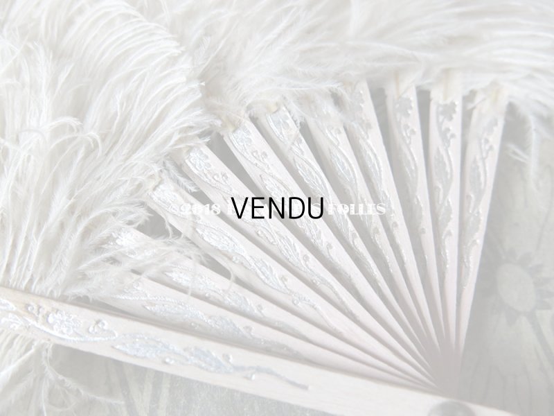 画像7: アンティーク ドール用 フェザーのファン