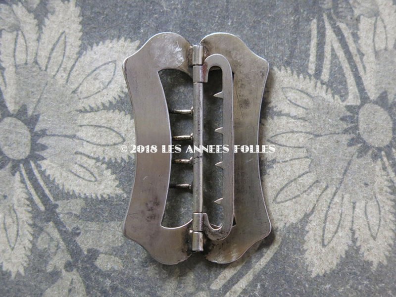 画像4: 19世紀 アンティーク ナポレオン3世時代 ベルト用 バックル