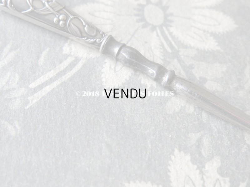 画像6: １900年代 アンティーク  シルバー製 ヤドリギのかぎ針 