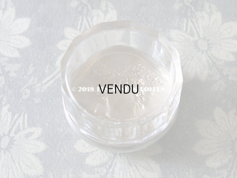 画像10: 1900年代　アンティーク シルバー製 パウダーケース 王冠 ＆ リボンのガーランド & モノグラム