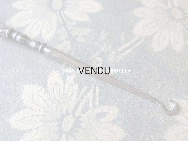 画像8: １900年代 アンティーク  シルバー製 ヤドリギのかぎ針 