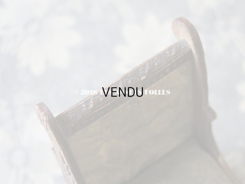 画像7: 19世紀末 アンティーク  ドールベッド 