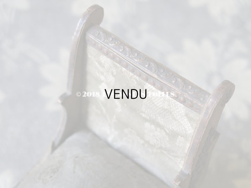 画像5: 19世紀末 アンティーク  ドールベッド 