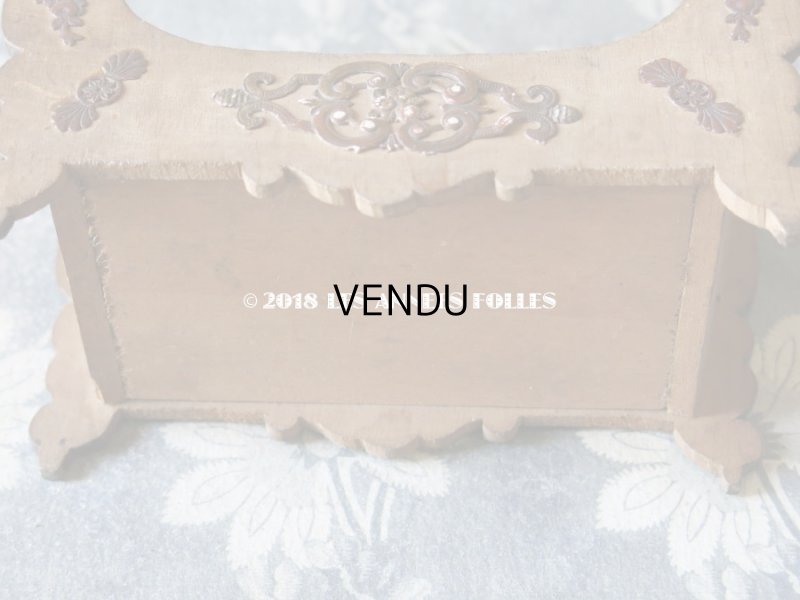 画像4: 19世紀末 アンティーク  ドールベッド 