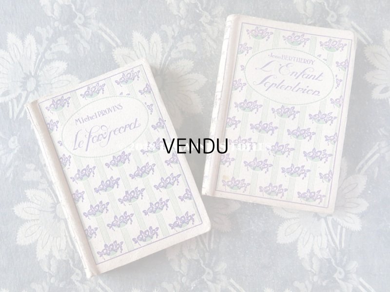 画像6: アンティーク本 花模様 - EDITIONS NILSSON -