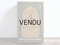 19世紀末 アンティーク 糸巻きの大きなメタルケース スレッド缶 MOULINE DOUBLE A LA MAIN - CARTIER-BRESSON A PARIS -