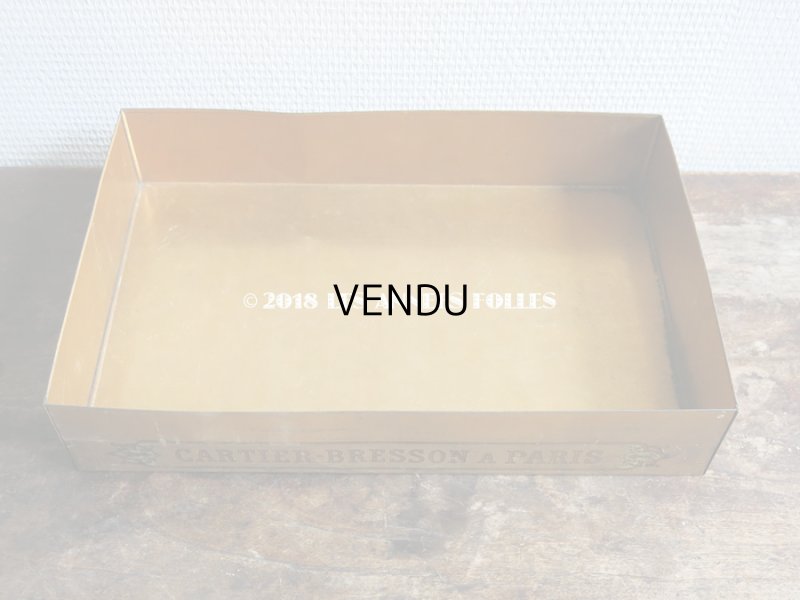 画像9: 19世紀末 アンティーク 糸巻きの大きなメタルケース スレッド缶 MOULINE DOUBLE A LA MAIN - CARTIER-BRESSON A PARIS -