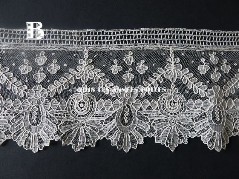 画像12: 19世紀末 アンティーク ニードルレース ポワンドガーズ 【 ポワン・ド・ガーズ 】 95cm