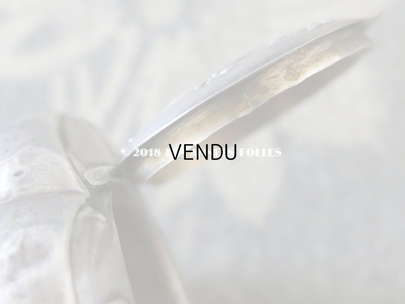 画像9: アンティーク シルバー製 鈴蘭のパウダーケース  