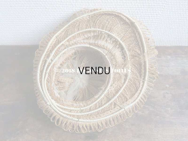 画像11: 18世紀末 アンティークハット 小さな女の子のストローハット