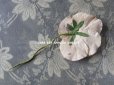 画像16: アンティーク  パンジーの布花 ベルベットのコサージュ
