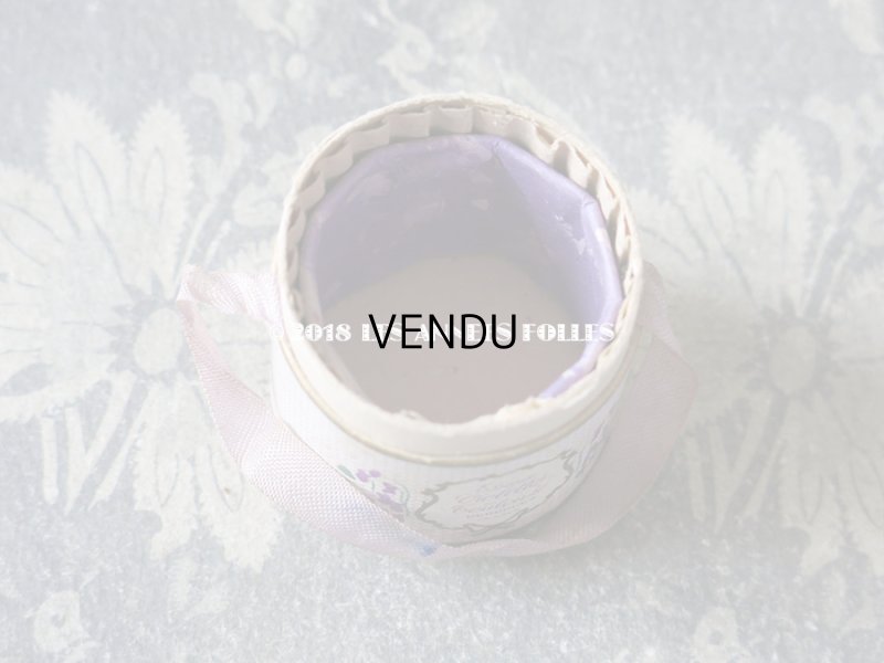 画像13: アンティーク とても小さな 菫のパフュームボックス&ボトル ESSENCE VIOLETTE DE TOULOUSE - BERDOUES FRANCE -