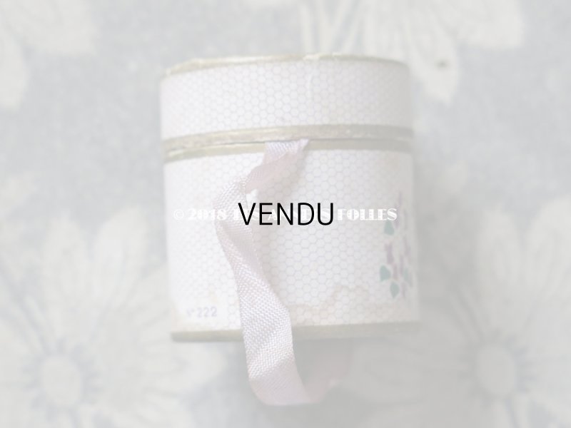 画像11: アンティーク とても小さな 菫のパフュームボックス&ボトル ESSENCE VIOLETTE DE TOULOUSE - BERDOUES FRANCE -