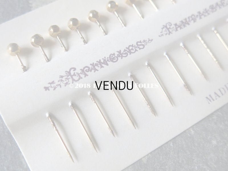 画像5: 1900年代 アンティーク エパングル カット入りのゴールド 12ピースのセット EPINGLES FANRAISIE