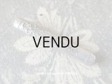 1900年代 アンティーク シルバー製 リボンと花のガーランド　ニードルケース  裁縫道具