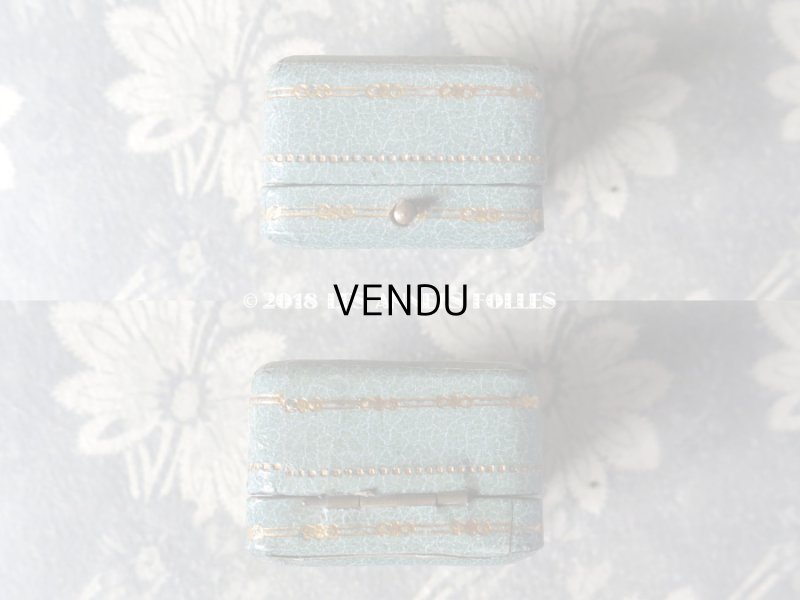 画像8: アンティーク ジュエリーボックス 薔薇とリボンのガーランド