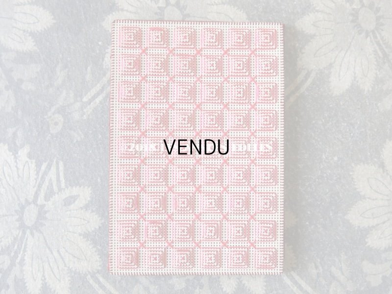 画像4: 1888年 アンティーク  ニードルケース  ピンクの薔薇 両開き