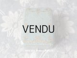 アンティーク ジュエリーボックス 薔薇とリボンのガーランド