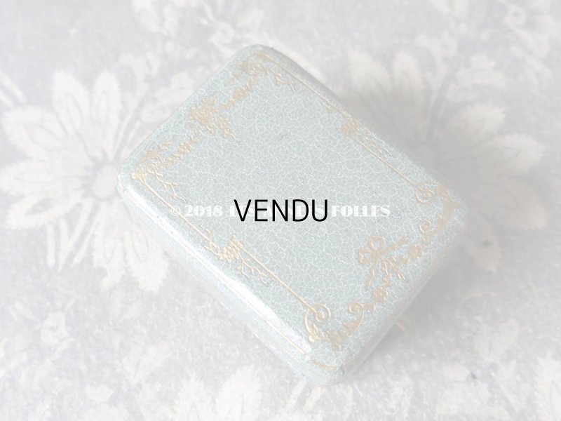 画像3: アンティーク ジュエリーボックス 薔薇とリボンのガーランド