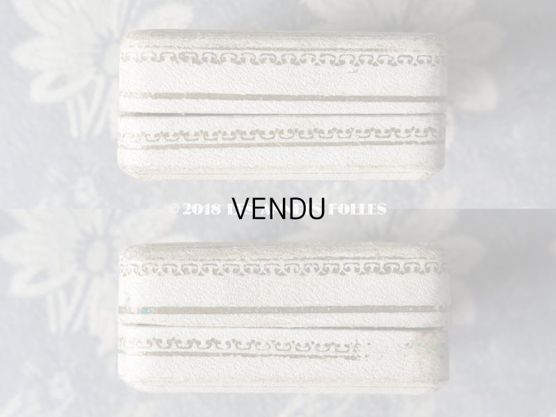 画像7: アンティーク ジュエリーボックス 金彩入り