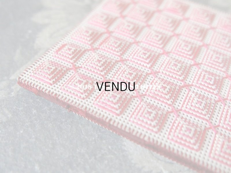 画像5: 1888年 アンティーク  ニードルケース  ピンクの薔薇 両開き