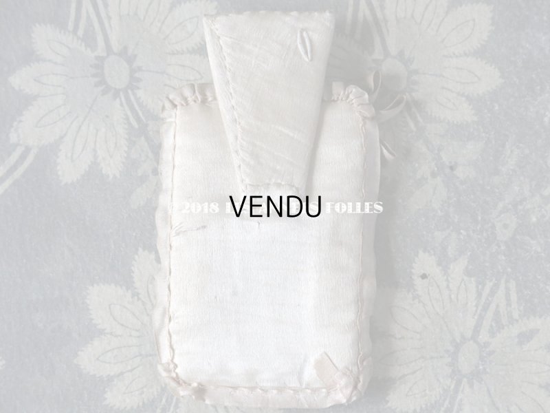 画像7: 19世紀 アンティーク 貴婦人の肖像画 リボン付 とても小さなフォトフレーム