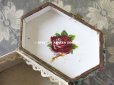 画像14: 19世紀 アンティーク ナポレオン3世時代 お菓子箱 昆虫＆花 脚付き 木箱 ドラジェ & チョコレート 