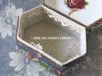 画像13: 19世紀 アンティーク ナポレオン3世時代 お菓子箱 昆虫＆花 脚付き 木箱 ドラジェ & チョコレート 