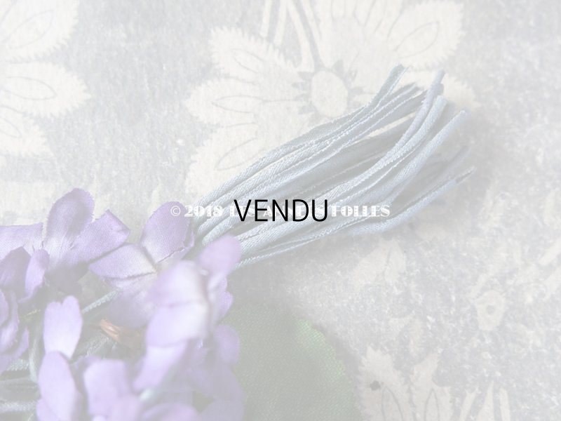 画像4: アンティーク 菫ブーケのコサージュ 