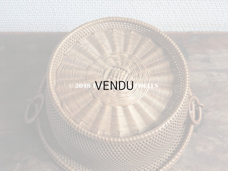 画像9: 19世紀 アンティーク 手芸用 パニエ