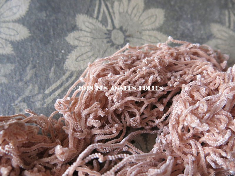 画像3: 1920年代 アンティーク  刺繍用 シルクベルベットの紐  シルク製 シェニール糸 シュニーユ糸