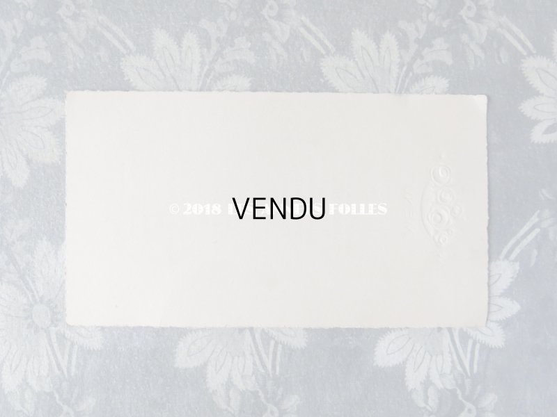 画像7: アンティーク メニューカード MENU 2枚セット