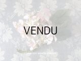 アンティーク 紫陽花のコサージュ 