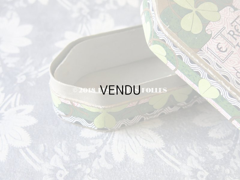 画像7: アンティーク クローバーのパフュームボックス LE TREFLE INCARNAT- L.T.PIVER -