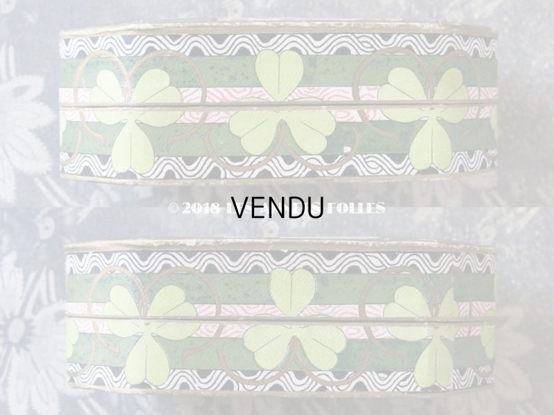 画像4: アンティーク クローバーのパフュームボックス LE TREFLE INCARNAT- L.T.PIVER -