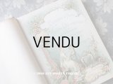 19世紀　アンティーク 本 セラミック用 図案集 ロココ調の花模様 ルイ15世スタイル