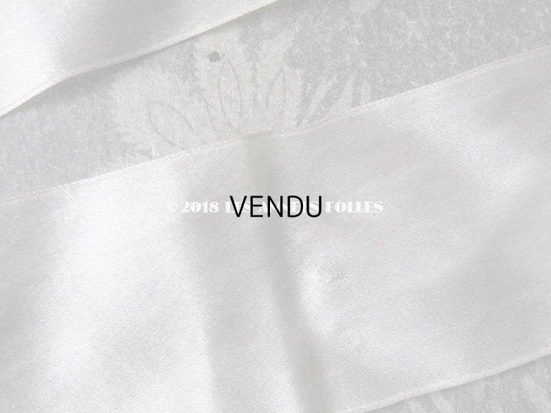 画像13: アンティーク ドール用 シルクリボンとレースのボネ