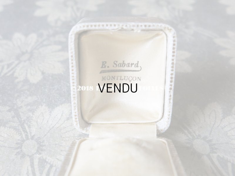 画像10: アンティーク ジュエリーボックス 金彩入り グレー