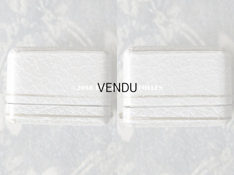 画像7: アンティーク ジュエリーボックス 金彩入り グレー