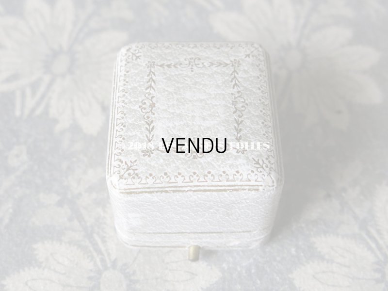 画像3: アンティーク ジュエリーボックス 金彩入り グレー